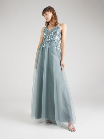 VM Vera Mont Evening Dress in Blue: front