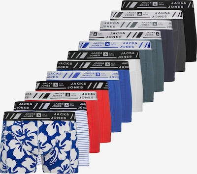 JACK & JONES Bokserki 'JACHAWAII' w kolorze niebieski / ciemnoszary / benzyna / czarny / białym, Podgląd produktu