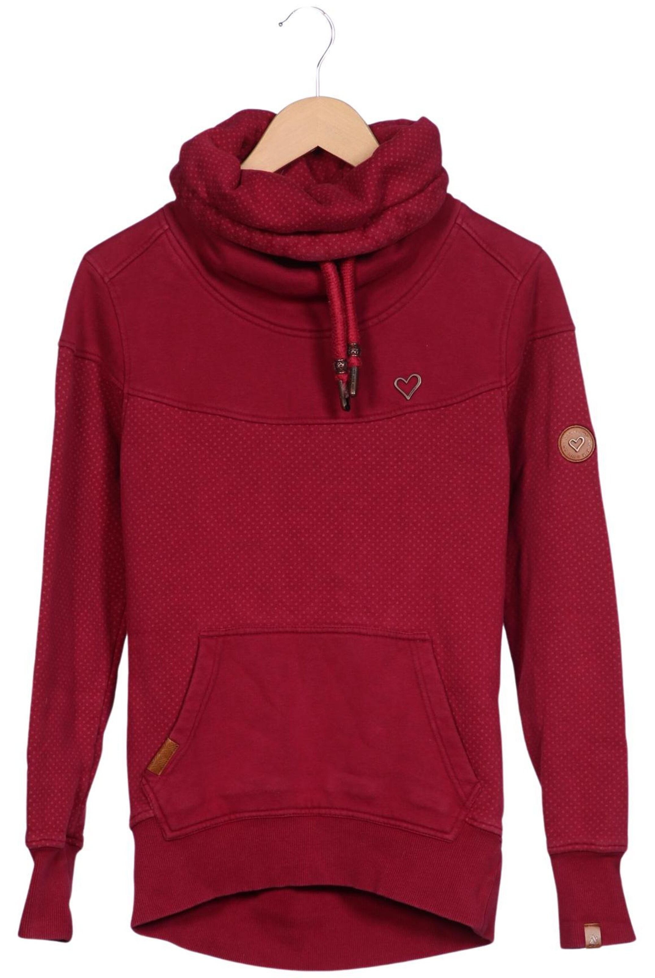 alife & kickin Sweatshirt & Zip-Up Hoodie in S in Red: front