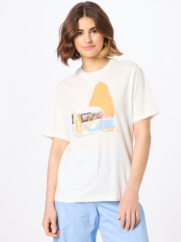 s.Oliver T-Shirt in Beige: predná strana