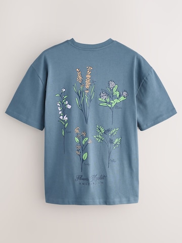 Tricou de la Next pe albastru
