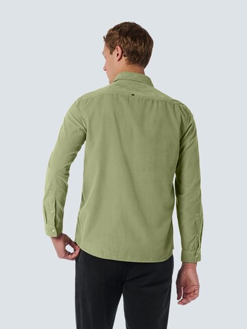No Excess Regular Fit Hemd in Grün
