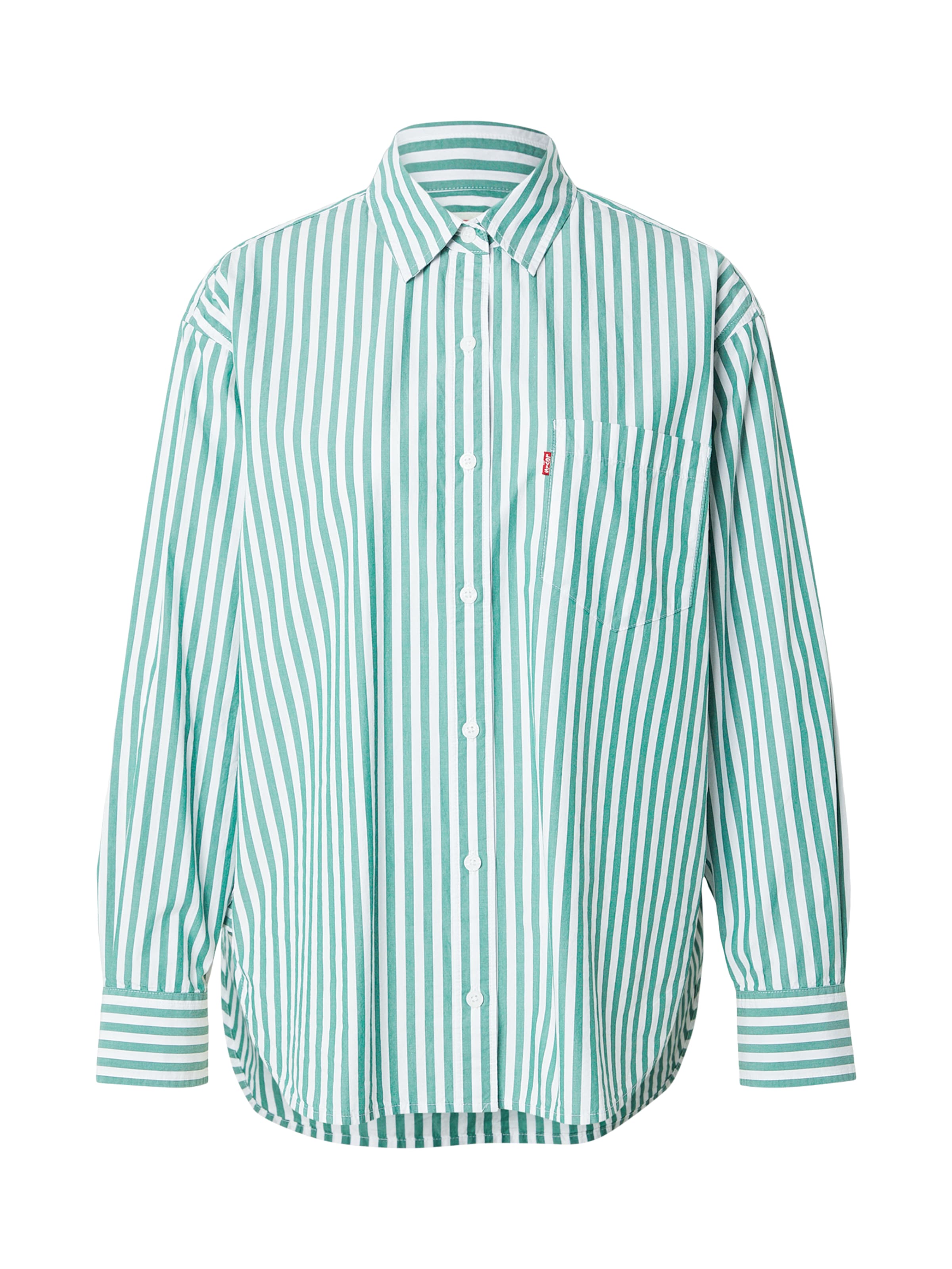 LEVI'S ® Blúz 'HARLIE BOYFRIEND' - zöld: elől