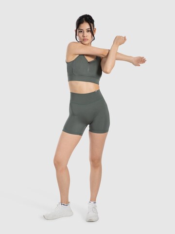 Smilodox Slimfit Sportbroek ' Lavina ' in Groen