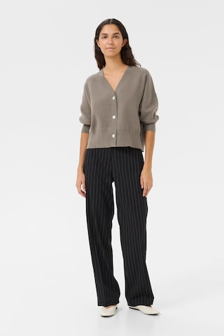 KAREN BY SIMONSEN Knit cardigan 'Antonella' in Brown