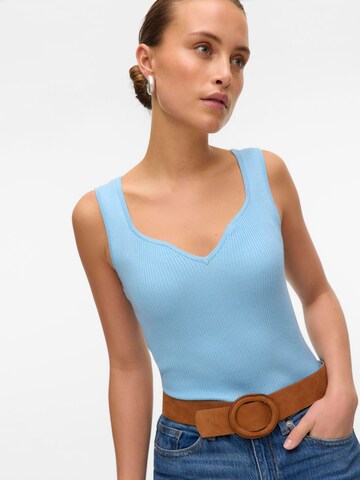 VERO MODA Knitted top 'VMWillow' in Blue