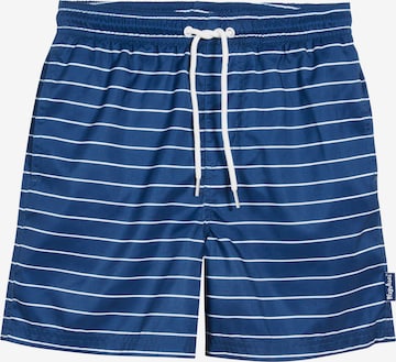 PLAYSHOES Zwemshorts in Blauw: voorkant