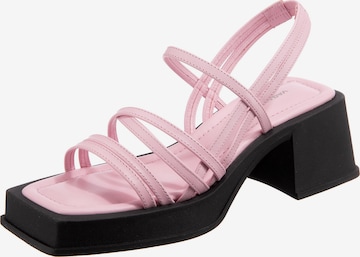 VAGABOND SHOEMAKERS Sandale  'Hennie' in Pink: predná strana