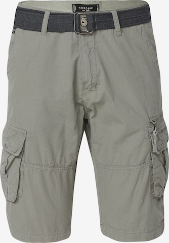 KOROSHI Normalny krój Bojówki w kolorze szary: przód