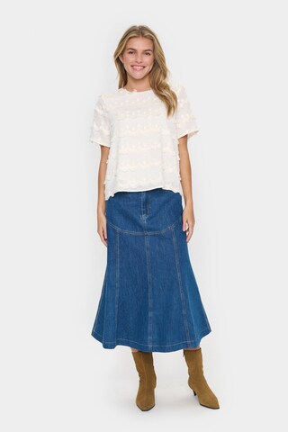 SAINT TROPEZ Blouse 'Johanette' in Wit