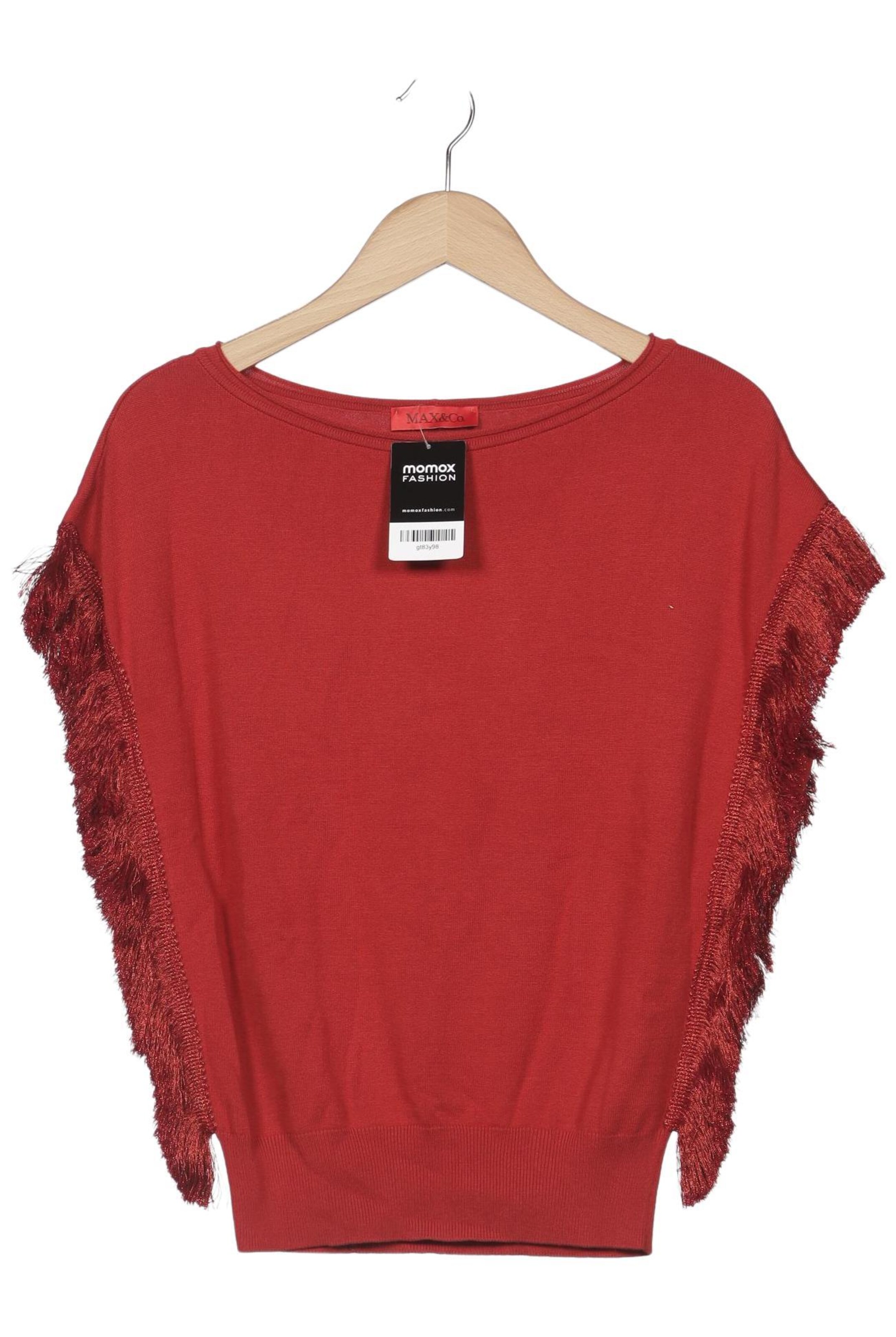 MAX&Co. Pullover M in Rot: Vorderseite