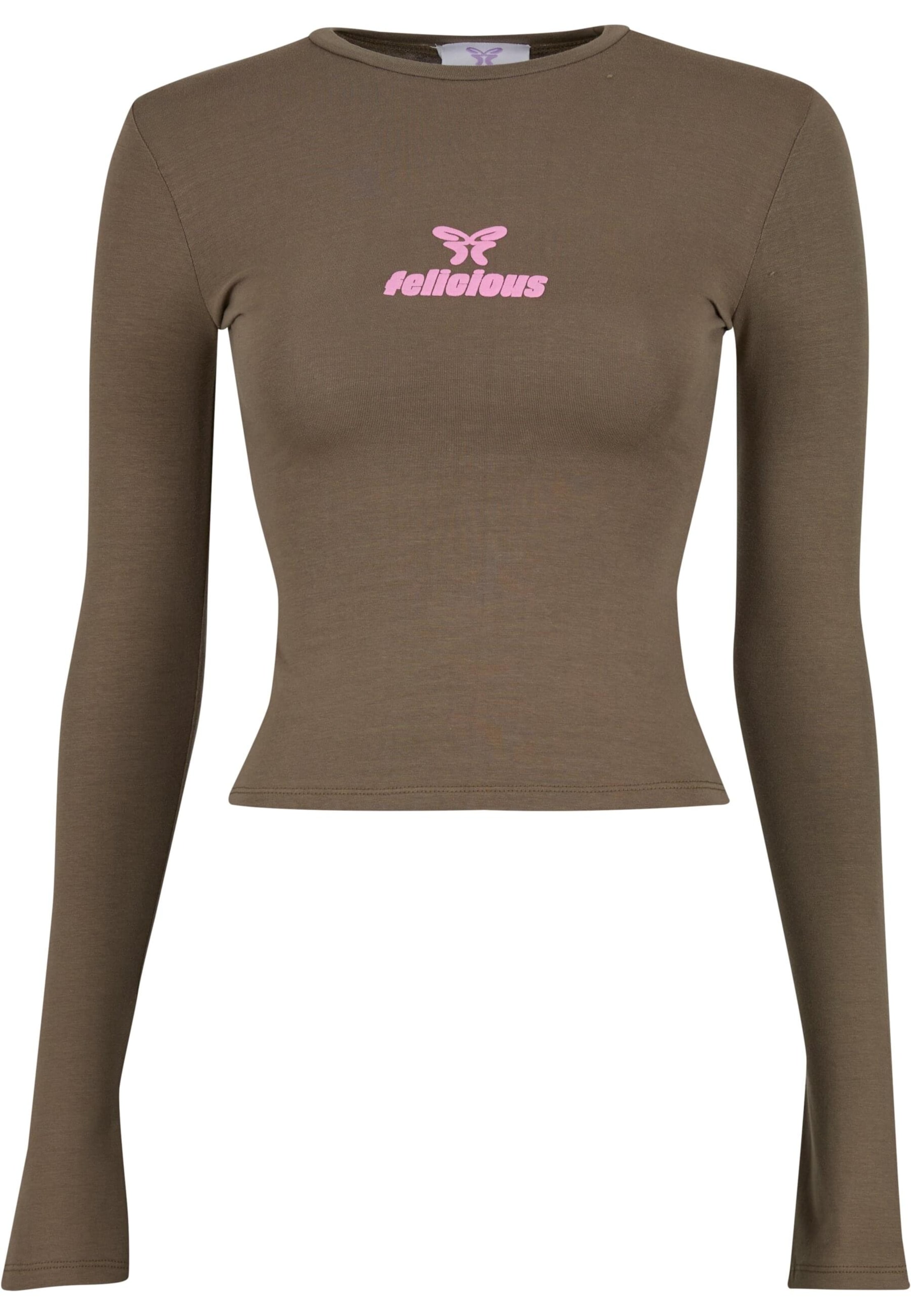 Maglietta di Felicious in marrone: frontale