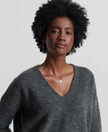 Superdry Sweater 'Studios' in Grey