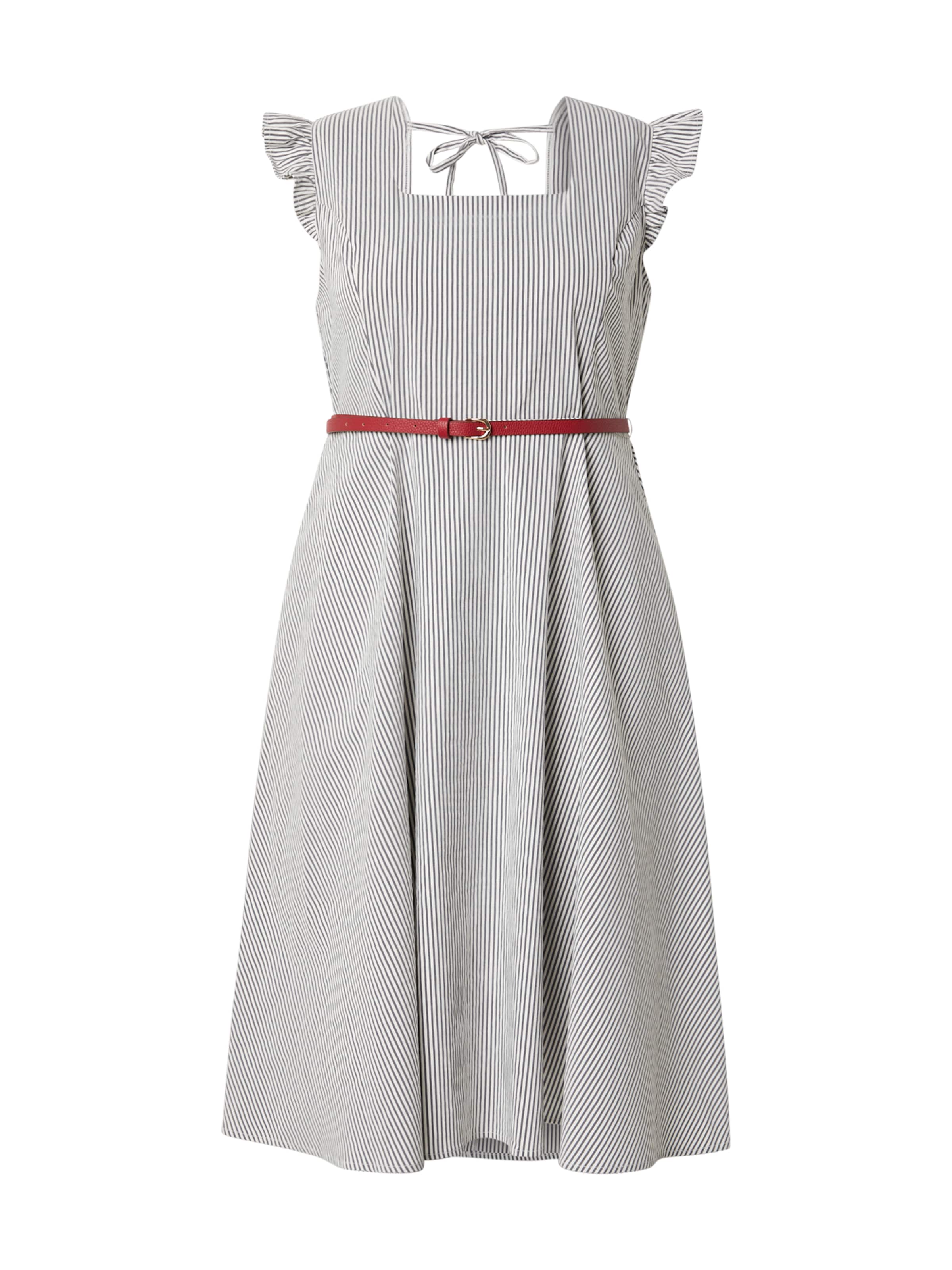 Guido Maria Kretschmer Curvy Obleka 'Garnet' | modra barva: sprednja stran