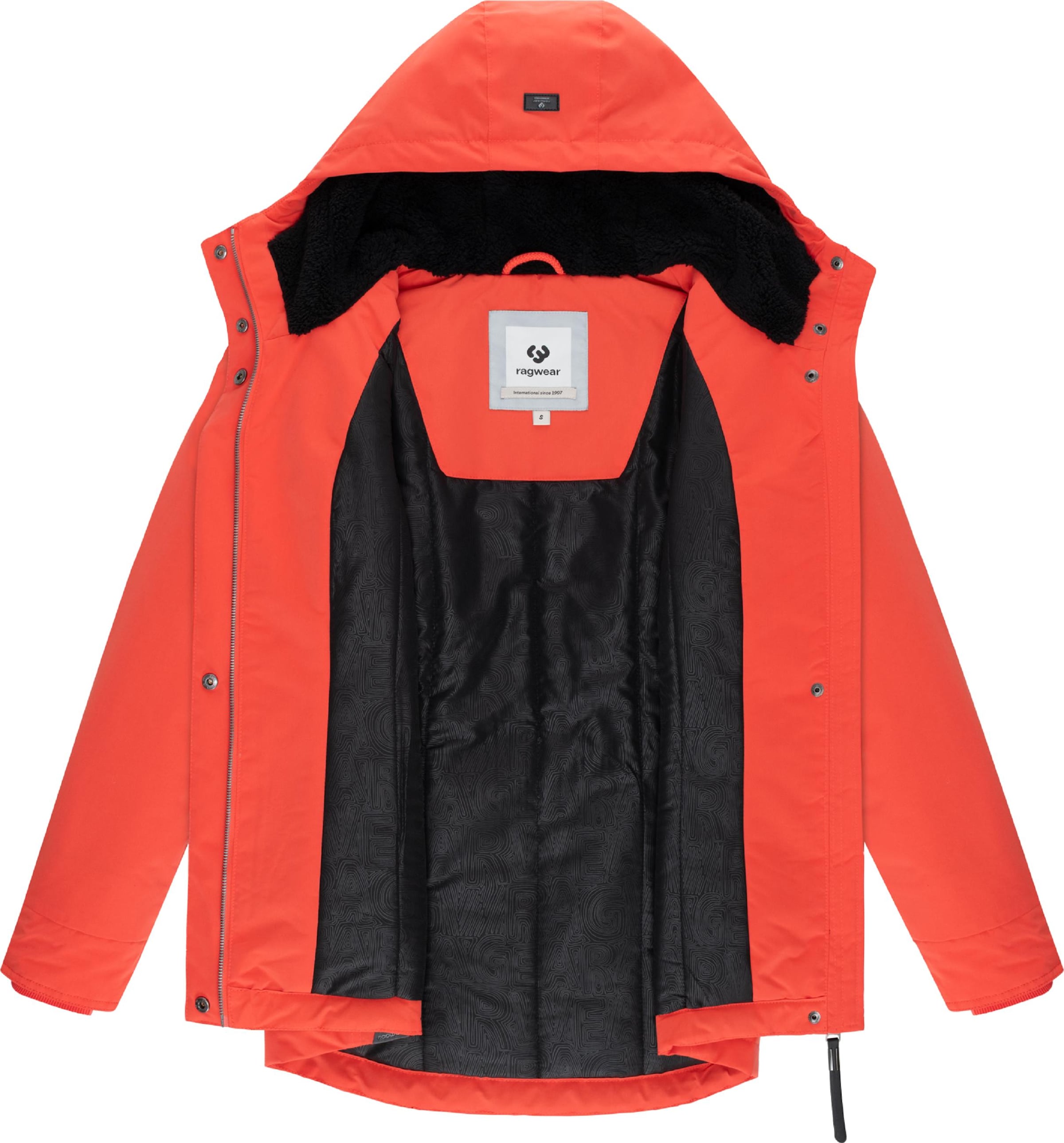 Ragwear Funktionsjacke 'Alvena' in Rot