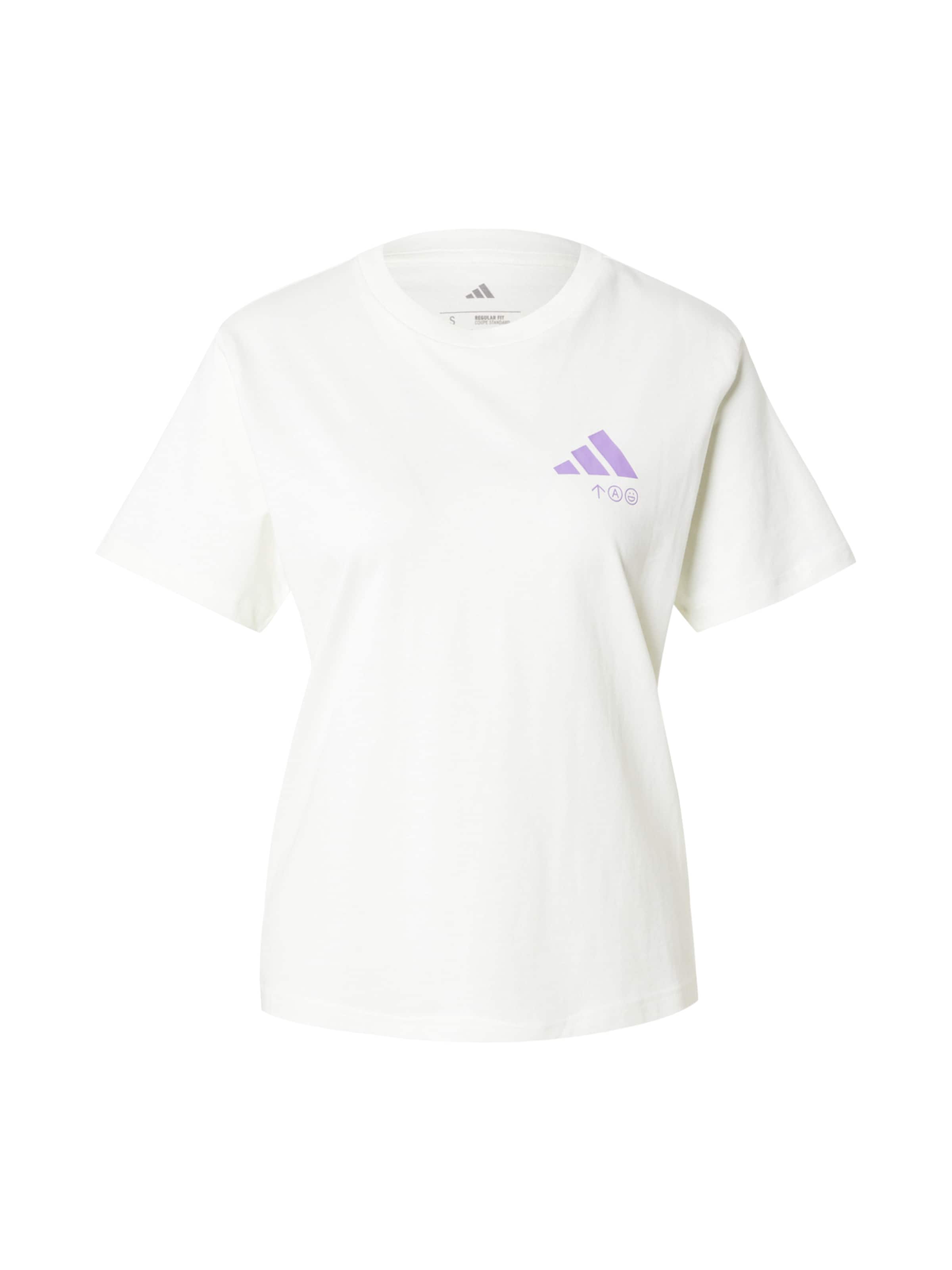 ADIDAS SPORTSWEAR - Camisa funcionais em branco: frente