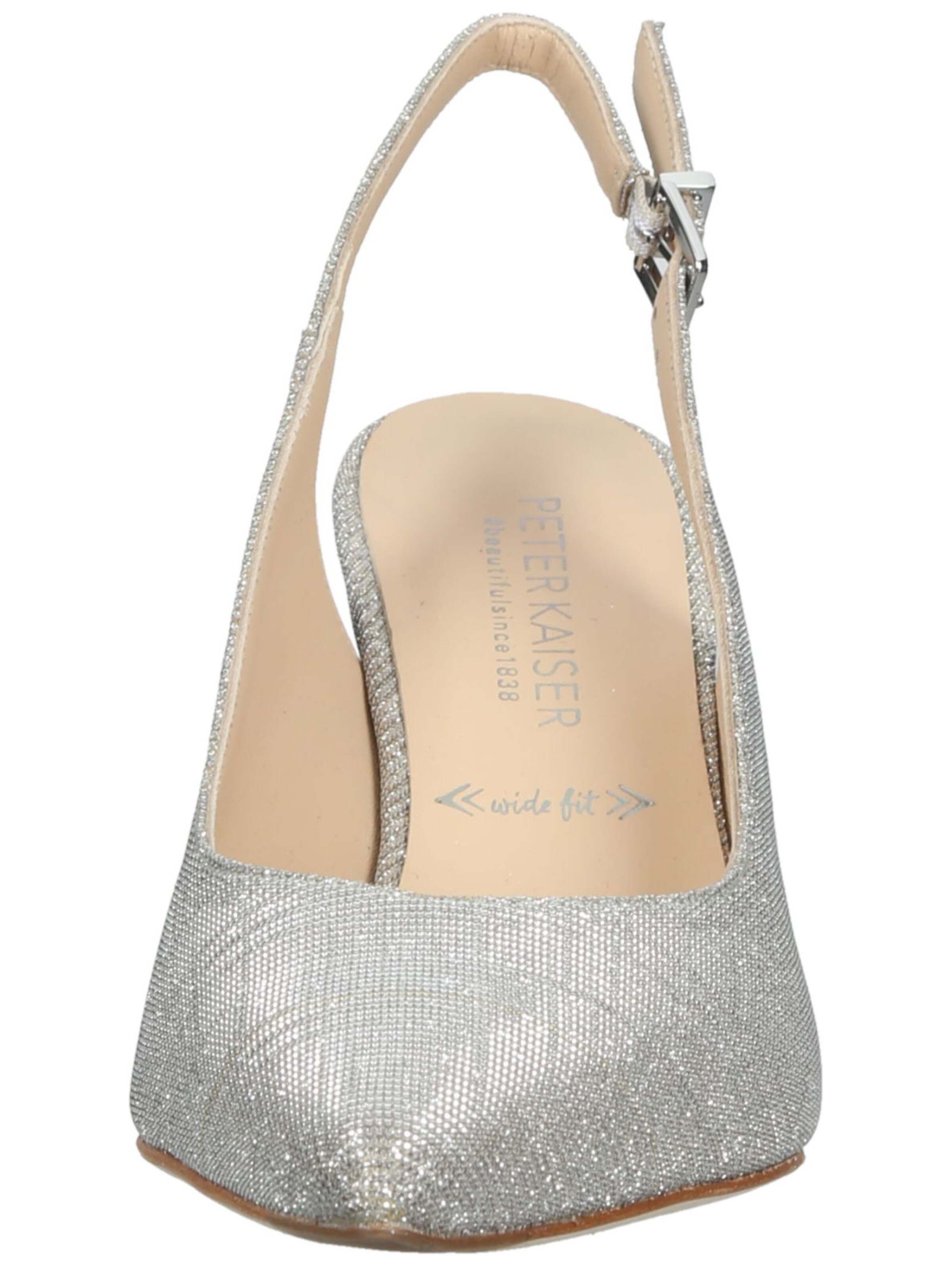 PETER KAISER Slingpumps in Silber