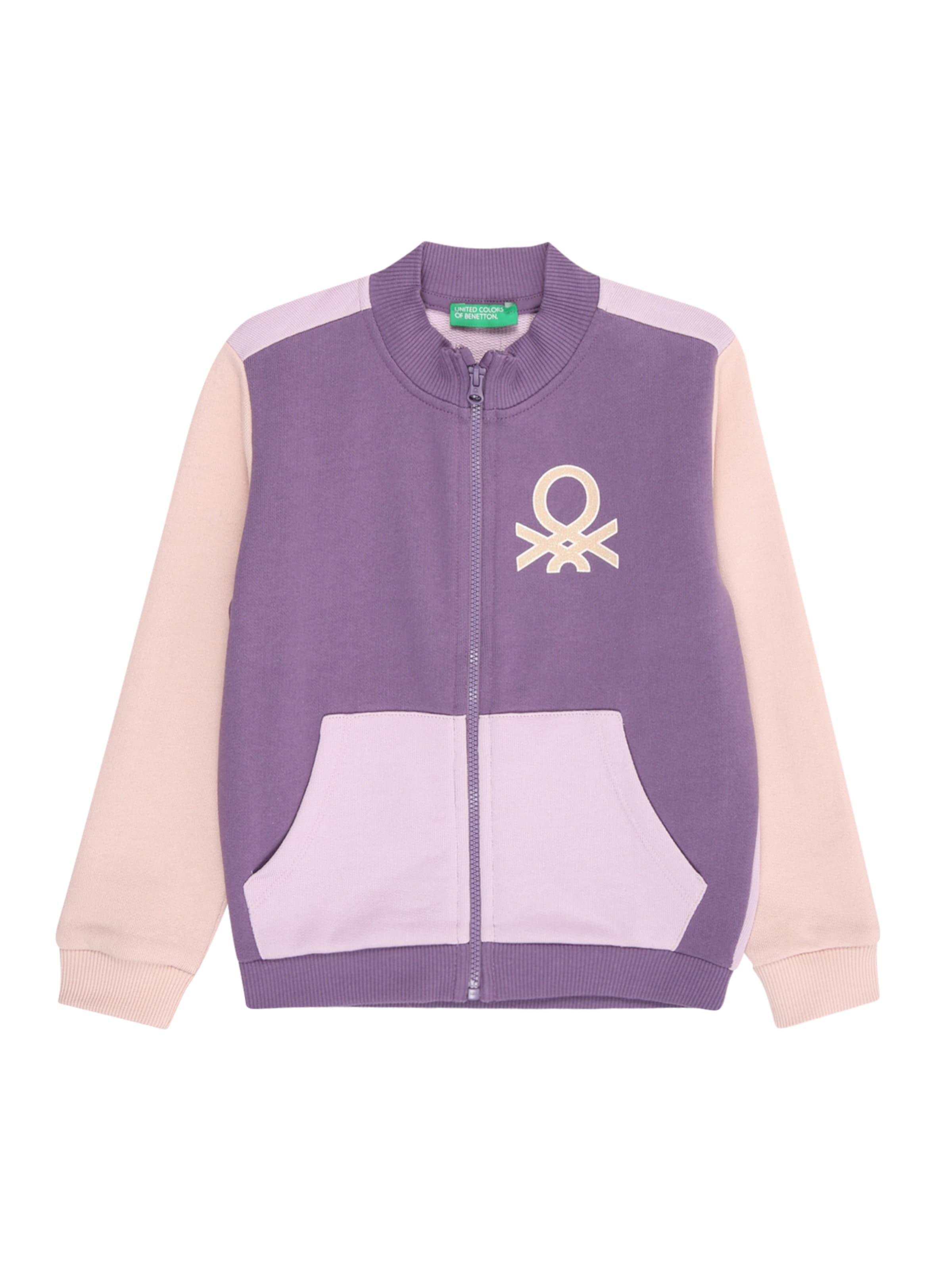 UNITED COLORS OF BENETTONGornji dio trenirke - ljubičasta boja: prednji dio