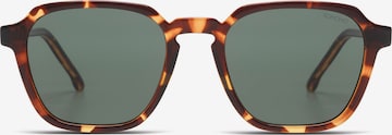 Lunettes de soleil 'MATTY' Komono en marron