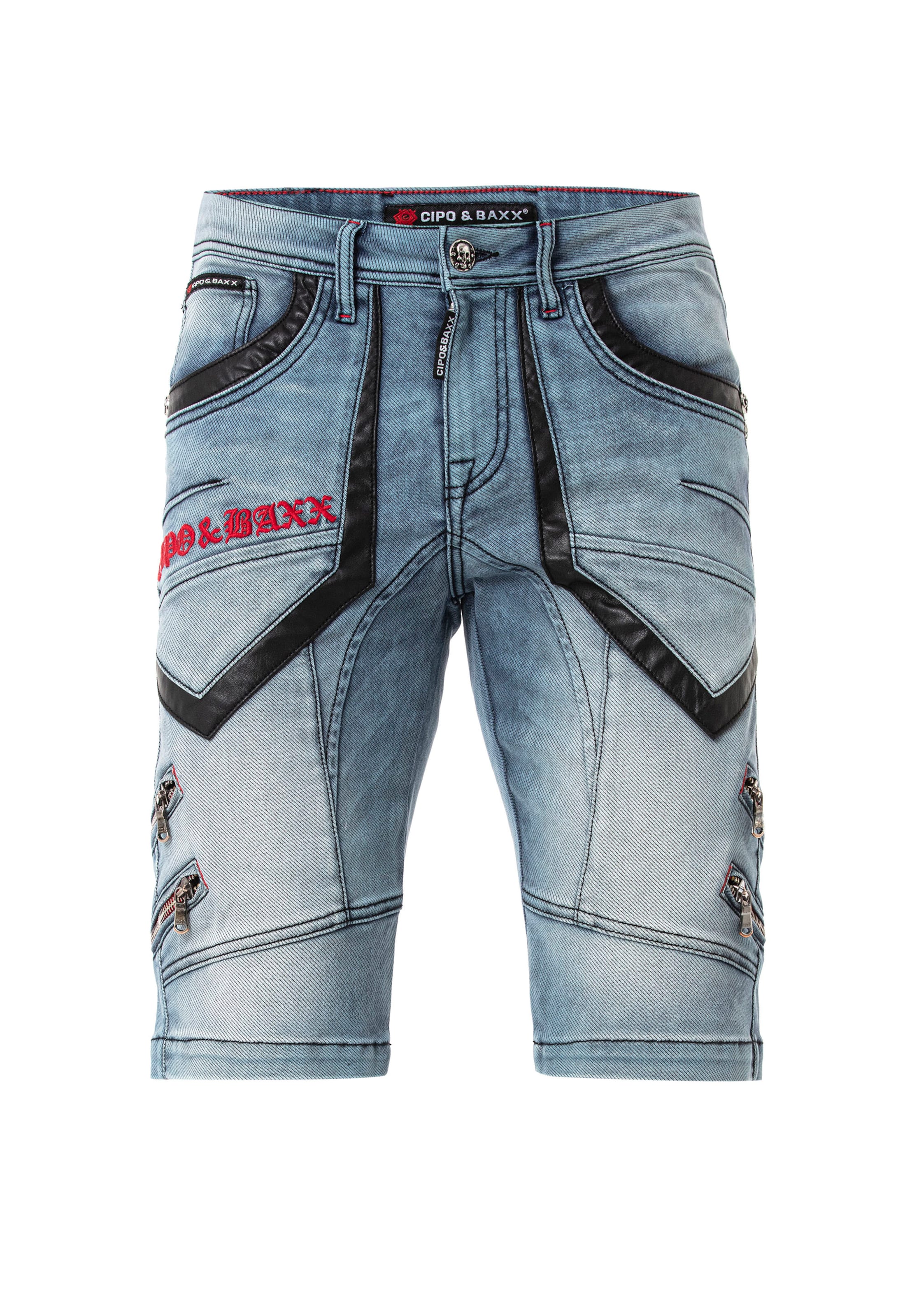Regular Jean CIPO & BAXX en bleu : devant