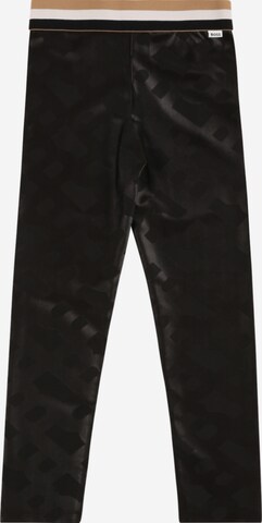 BOSS Kidswear Skinny Legginsy w kolorze czarny