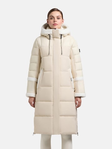 khujo Winter coat 'Desna2' in Beige: front
