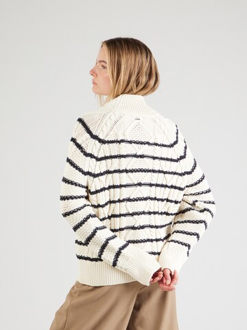 BOSS Sweater 'Fodela' in Beige