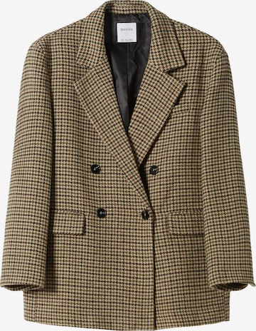 Blazer di Bershka in beige: frontale