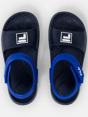 FILA Huisschoenen 'FILA FIORI CB sandal kids' in Blauw
