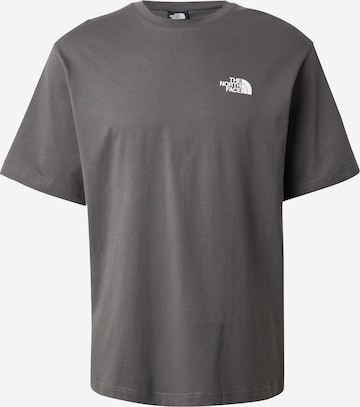 THE NORTH FACE Shirt 'Explore Gear' in Grijs: voorkant