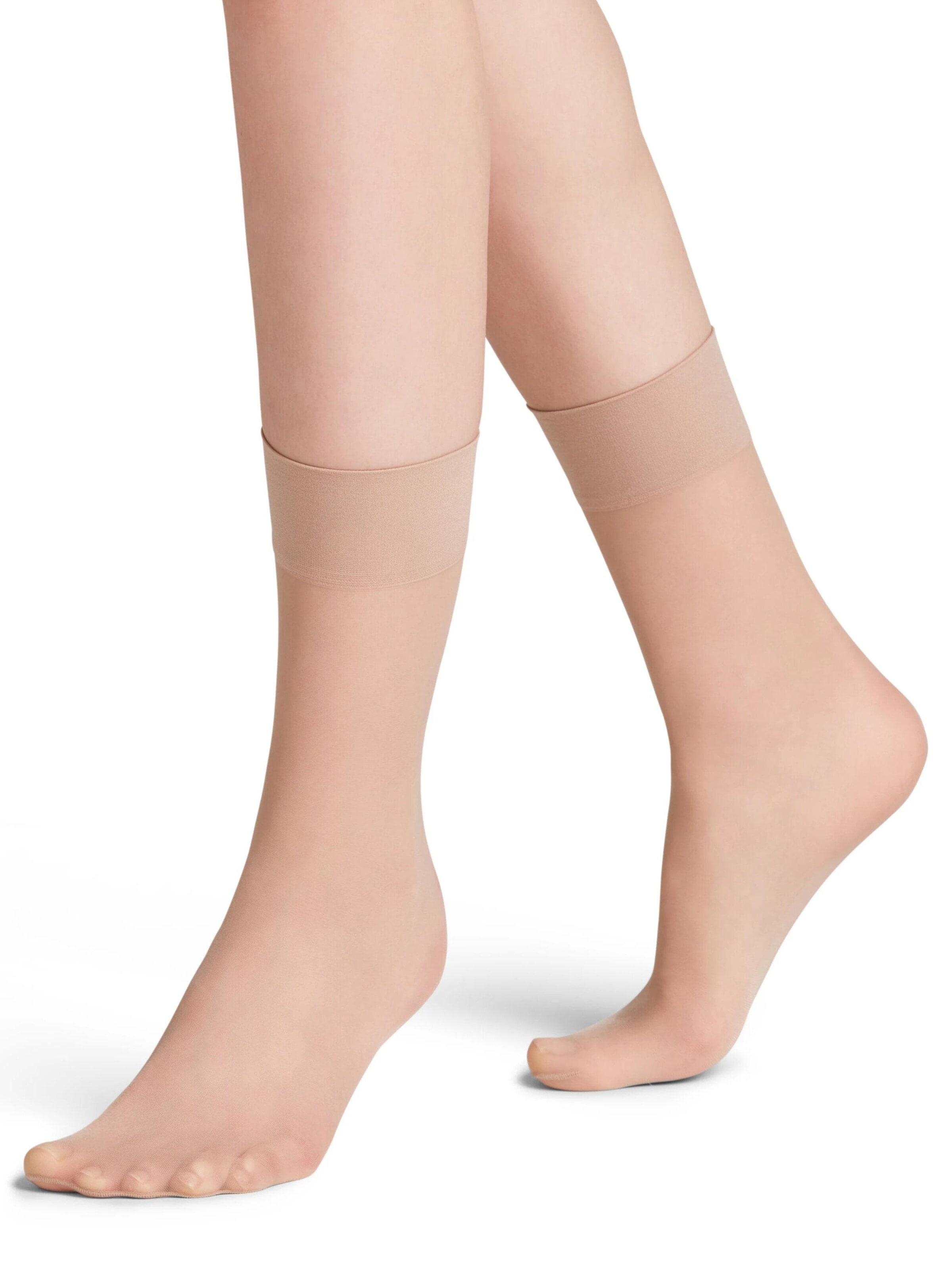 FALKE Socken 'Pure Matt'‌‌‌‌ in Beige: Vorderseite