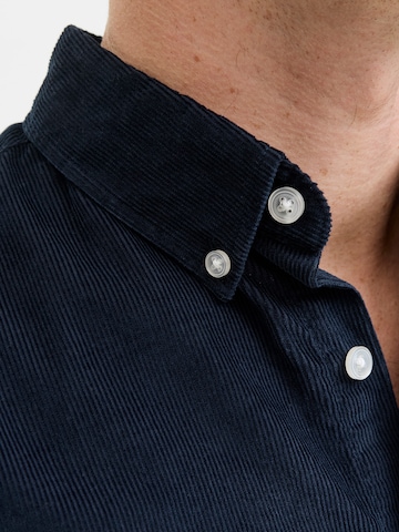 JACK & JONES Regular fit Button Up Shirt 'JJECLASSIC' in Blue