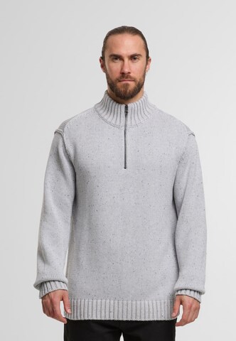 INDICODE JEANS Sweater 'Oscarlo' in Grey