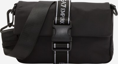 EA7 Emporio Armani Mala de ombro em preto / branco, Vista do produto