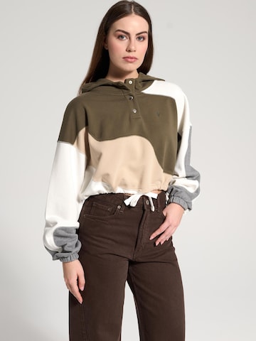 NOWIHT Sweatshirt 'Sonia'‌‌‌‌‌ in Grün