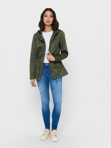 Parka mi-saison 'Lorca' ONLY en vert