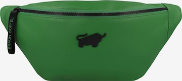 Marsupio 'Capri' di Braun Büffel in verde: frontale