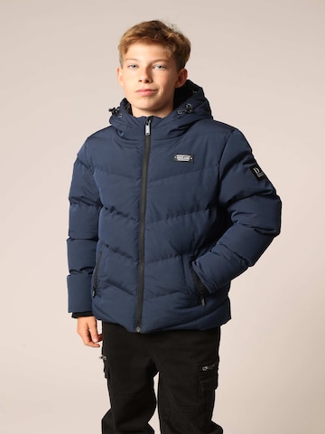 Veste d’hiver 'INTEREST' Deeluxe en bleu : devant