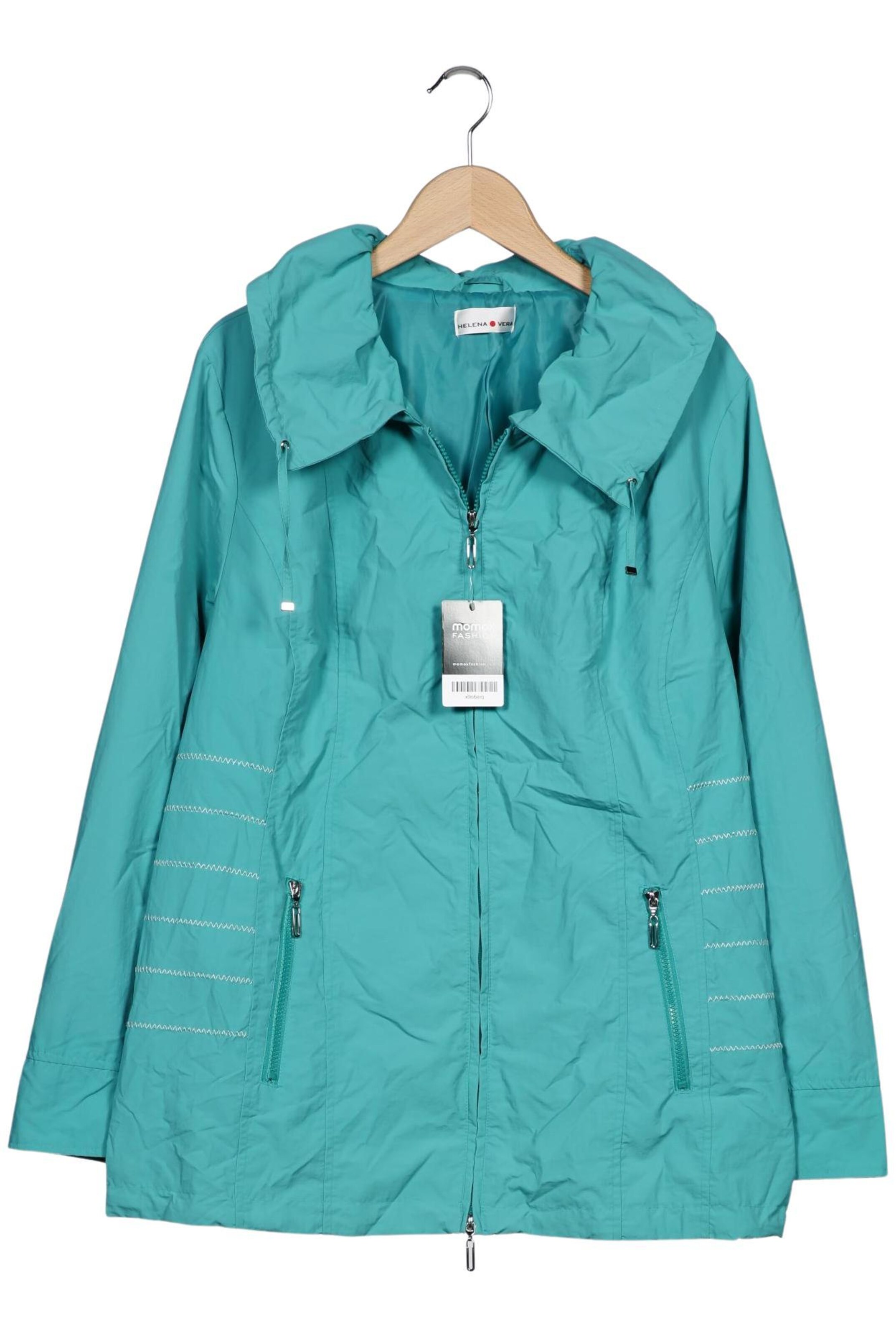 Helena Vera Jacket & Coat in 4XL in Green: front