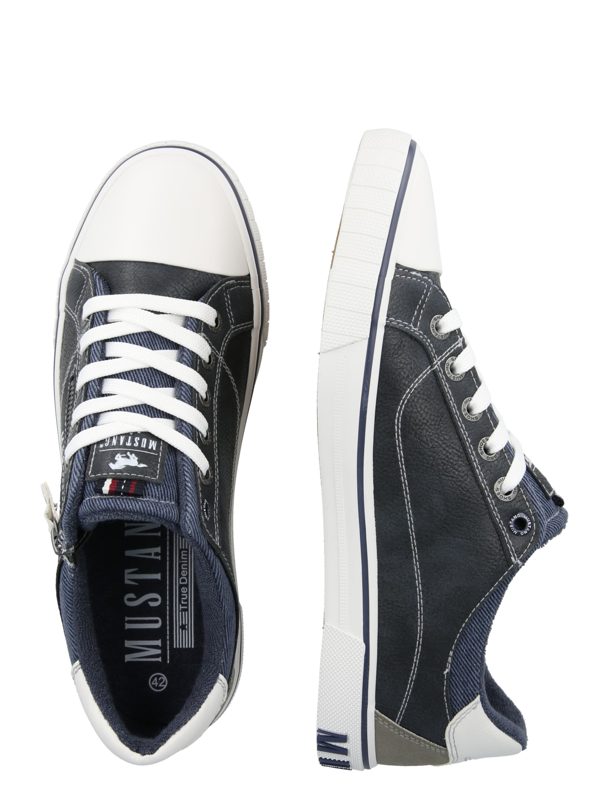 MUSTANG Rövid szárú sportcipők - kék