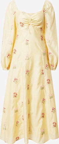 Robe Warehouse en jaune : devant