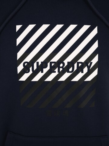 Superdry Sportsweatshirt in Blauw