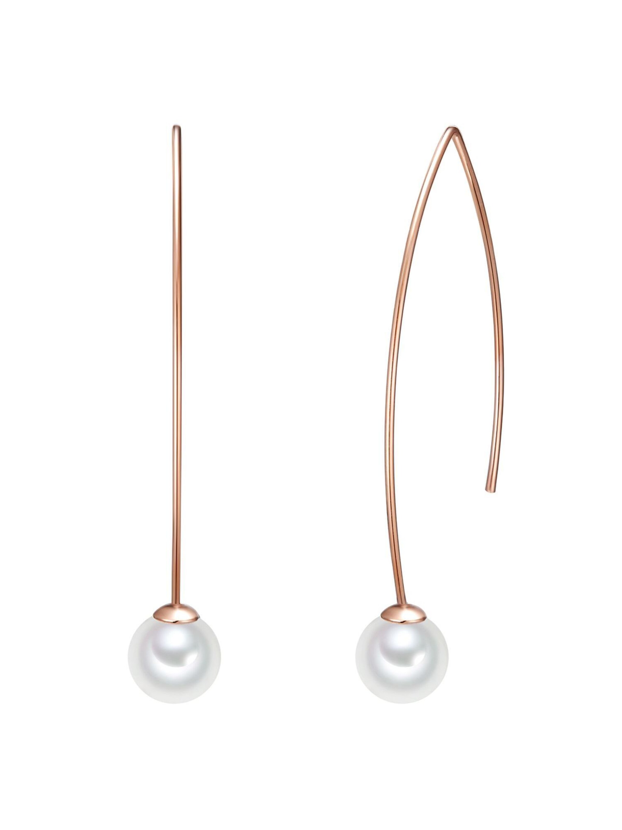 Lulu & Jane Oorbellen in Goud: voorkant