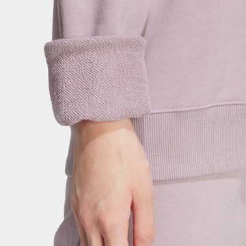 ADIDAS SPORTSWEARSportska sweater majica 'Essentials Linear' - ljubičasta boja