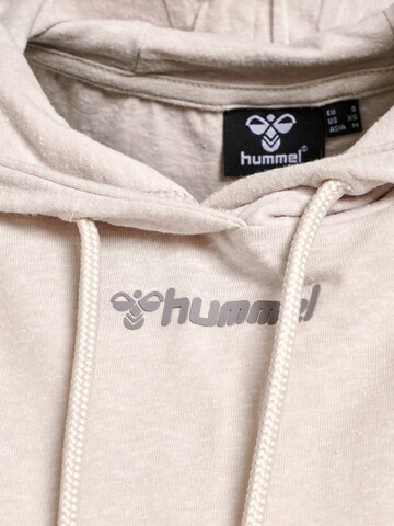 Hummel Sportsweatshirt 'ZANDRA' in Beige