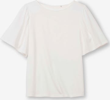 CALIDA - Camiseta para dormir en blanco: frente