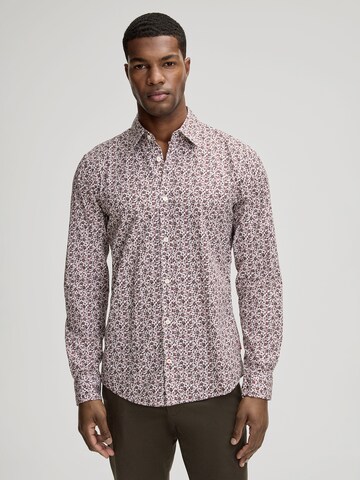 JOOP! Jeans Regular fit Button Up Shirt 'Hanson' in White