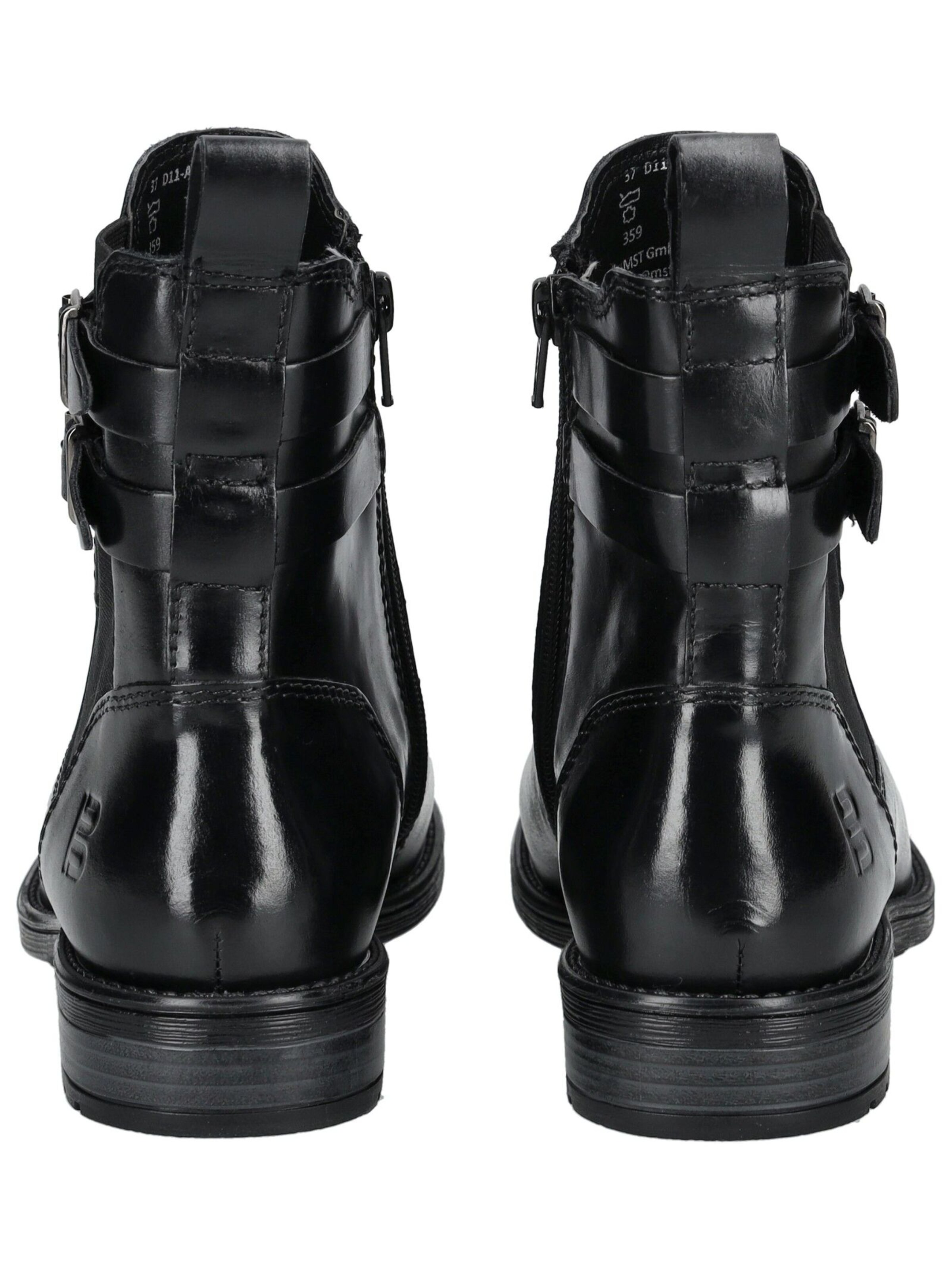 TT. BAGATT Enkellaarsjes in Zwart