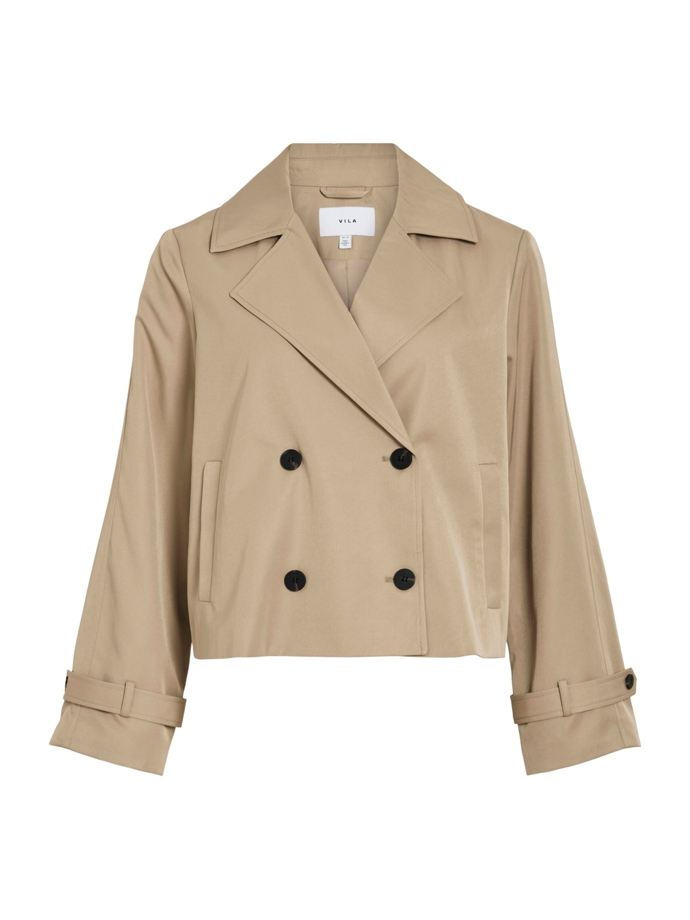 VILA Jacke 'VIAddison' in Beige: Vorderseite