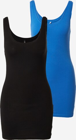 Top di ONLY in blu: frontale